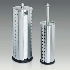 Toiletten Set Orion 2tlg. Edelstahl matt