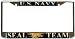 US Navy Seals Seal Team Chrome Metal License Plate Frame Holder