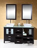 Virtu USA MD-4305G Bradford Ceramic Basins