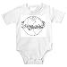 Onesie with recycling, orbit, space, earth, junk, planet