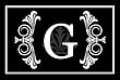 Monogram Regalia Floormat G Monogram Regalia Floormat G