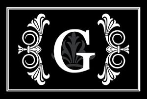 Monogram Regalia Floormat G
