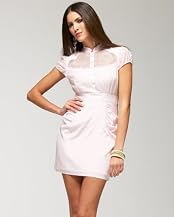 Flower Lace Inset Dress