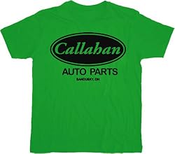 Tommy Boy Callahan Auto Parts Green T-shirt Tee