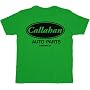 Tommy Boy Callahan Auto Parts Green T-shirt Tee