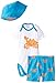 Gerber Baby Boys' 3 Piece Bodysuit, Hat, and Short Set