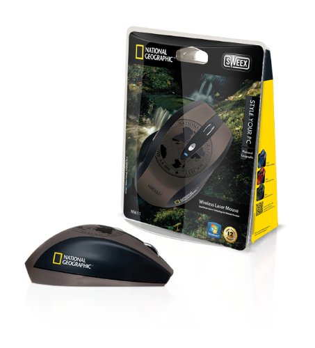 SWEEX National Geographic Wireless Laser Mouse Bronze laserstream sensor Preisvergleich