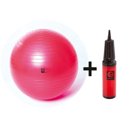 imnotec Gymnastikball, rot, 55 cm, 120013 Preisvergleich