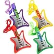 Bubble Guitar Necklaces Assorted (4) Party Supplies