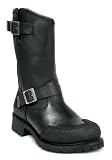 Milwaukee Motorcycle Clothing Company Drag Engineer Size 9C Black Leather Men's Boots