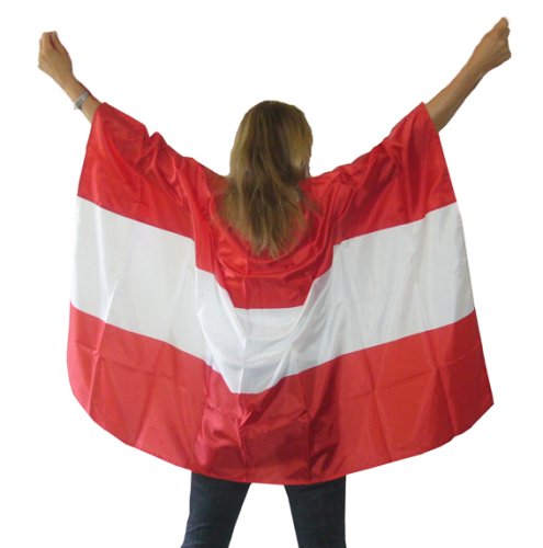 ÖFB Fahnen - Kostüm Österreich, unisex