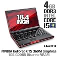 Toshiba Qosmio X505-Q885 TruBrite 18.4-Inch Laptop (Black/Red)