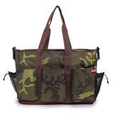 Duo Double Diaper Bag in Camo Canvas