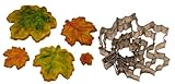 Maple Leaf Cookie Cutters, Set of 5