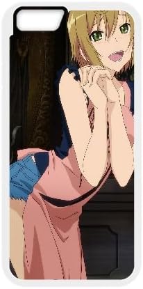 DIY Customized Soft Rubber TPU Case Skin Cover Ranko Saoji Sankarea Anime iPhone 6 Plus 5.5 Inch Cell Phone Case White
