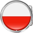 Poland Flag Belt Buckle