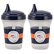 NFL Sippy Cups 2 Pack Safe BPA Free (Denver Broncos)