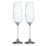 Mikasa Celebrations Duos 8-Ounce Flute Pair
