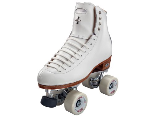 Riedell Legacy White 336 Artistic Mens Boys Ladies Womens Girls Kids Youth Childrens Quad Roller Skates
