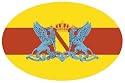 Autoaufkleber Wappen Großherzogtum Baden NEU Aufkleber
