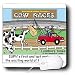 All Products : Londons Times Funny Animals Cartoons - ESPN Covers Cow Races - Mouse Pads