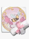 Light of Mine Designs Baby Bee Receiving/Swaddling Blanket