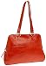 Latico Vintage Three Sided Zip Tote,Orange,one size