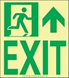 LAB-50R-6SN-R - 7550 GLO BRITE WALL-MOUNTED SIGNS