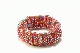 Red Squined Dog Party Collar X-Small