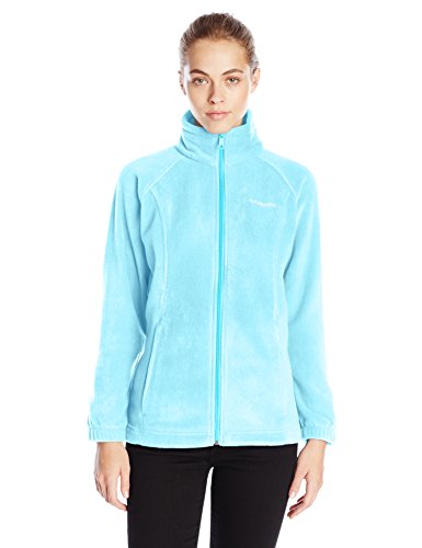 Columbia Women's Benton Springs Full Zip, Atoll, Medium