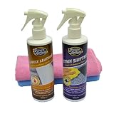 Greased Lightning LOVELY LEATHER CAR UPHOLSTERY CLEANER 250ml & STAIN SHIFTER FOR CAR INTERIORS 250ml