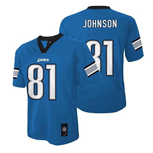 Calvin Johnson Detroit Lions Light Blue NFL Infants 2014-15 Season Mid-tier Jersey