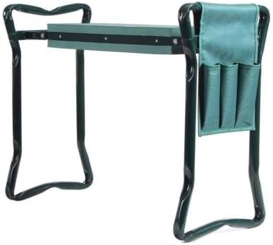 Ohuhu Folding Garden Kneeler Gardener Kneeling Pad &amp; Cushion Seat Sturdy - Green