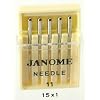 Janome Sewing Machine Universal Needle Size 11 in 5 needles per pack