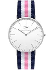 Daniel Wellington Classic Southampton Silver Women´s 36mm Round Case