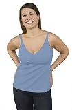 41BpBbROgDL. SL160  Bravado Essential Nursing Bra Tank Twilight Blue 34BC