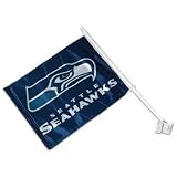 Seattle Seahawks Car Flag