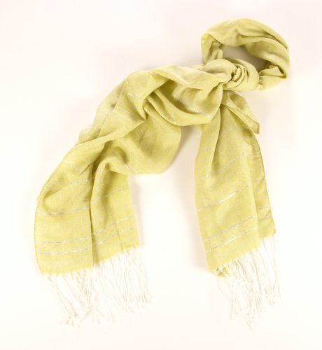 Per Una Lurex Pattern Scarf