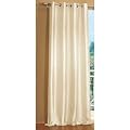 Attraktiver �sen Deko Taft Vorhang, blickdicht und lichtdurchl�ssig, viele moderne Farben, 245x140, Creme, 20330