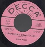 MEANWHILE DOWN AT JOE`S 7" (45) US DECCA 0 PROMO B/W LEAVIN` TOWN TONIGHT (31817)