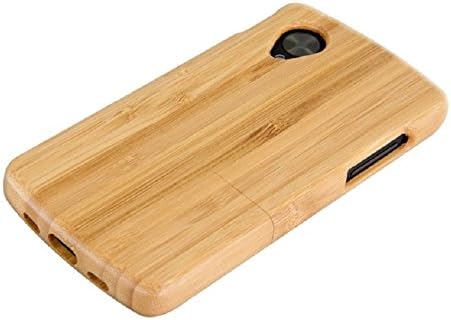 Sannysis Bamboo Wooden Wood Case For LG Google Nexus 5