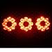 FLOWERS - 3rd Third Brake Light Vinyl Decal Mask Kit #1079 | Vinyl Color: Black