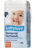 Produkt-Bild: Babylove Reinigungs-Wattepads, 2er Pack (2 x 60 St&uuml;ck)
