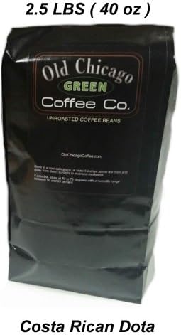 Costa Rica Dota Green Unroasted Old Chicago Coffee Beans - 2.5 LBS La Cumbre