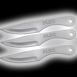 3 Piece 6 Jack Ripper Throwing Knife Set W/ Sheath