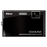 Nikon Coolpix S60 10MP Digital Camera with 5x Optical Vibration Reduction (VR) Zoom (Espresso Black)