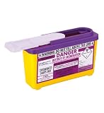 Sharps Guard colour coded sharps bin 1 litre purple