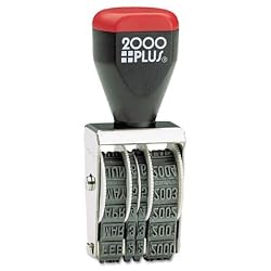 2000 Plus Four-Band Date Stamp, Type Size 1-1/2 COS012730