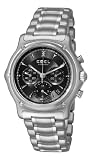 Ebel Mens 9137L40/5360 1911 Black Chronograph Dial Watch
