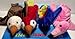 4 Birds Glove Puppets Pink Flamingo Eagle Blue Bird Parrot Dream Intl. NEW